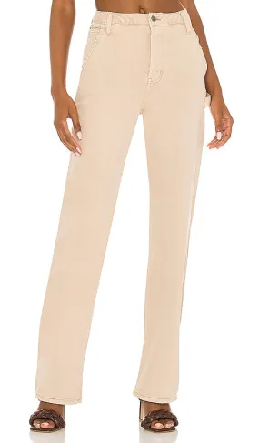 AFRM Fez Straight Leg in Tan