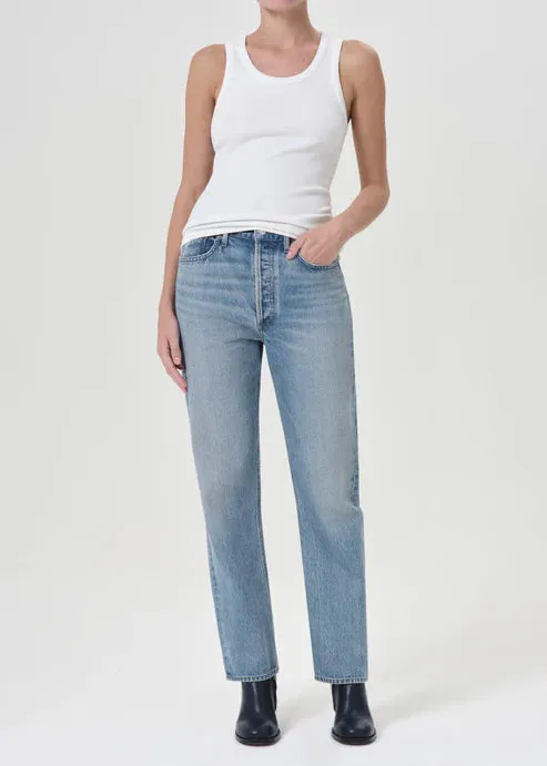 Agolde 90's Pinch Waist High Rise Jean in Infinite