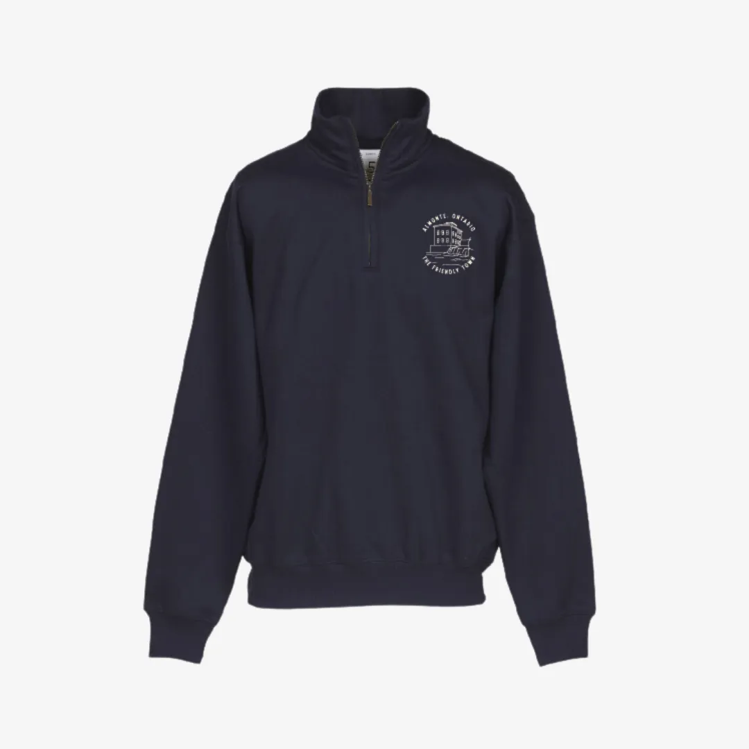 Almonte Mill Quarter Zip / Navy Blue