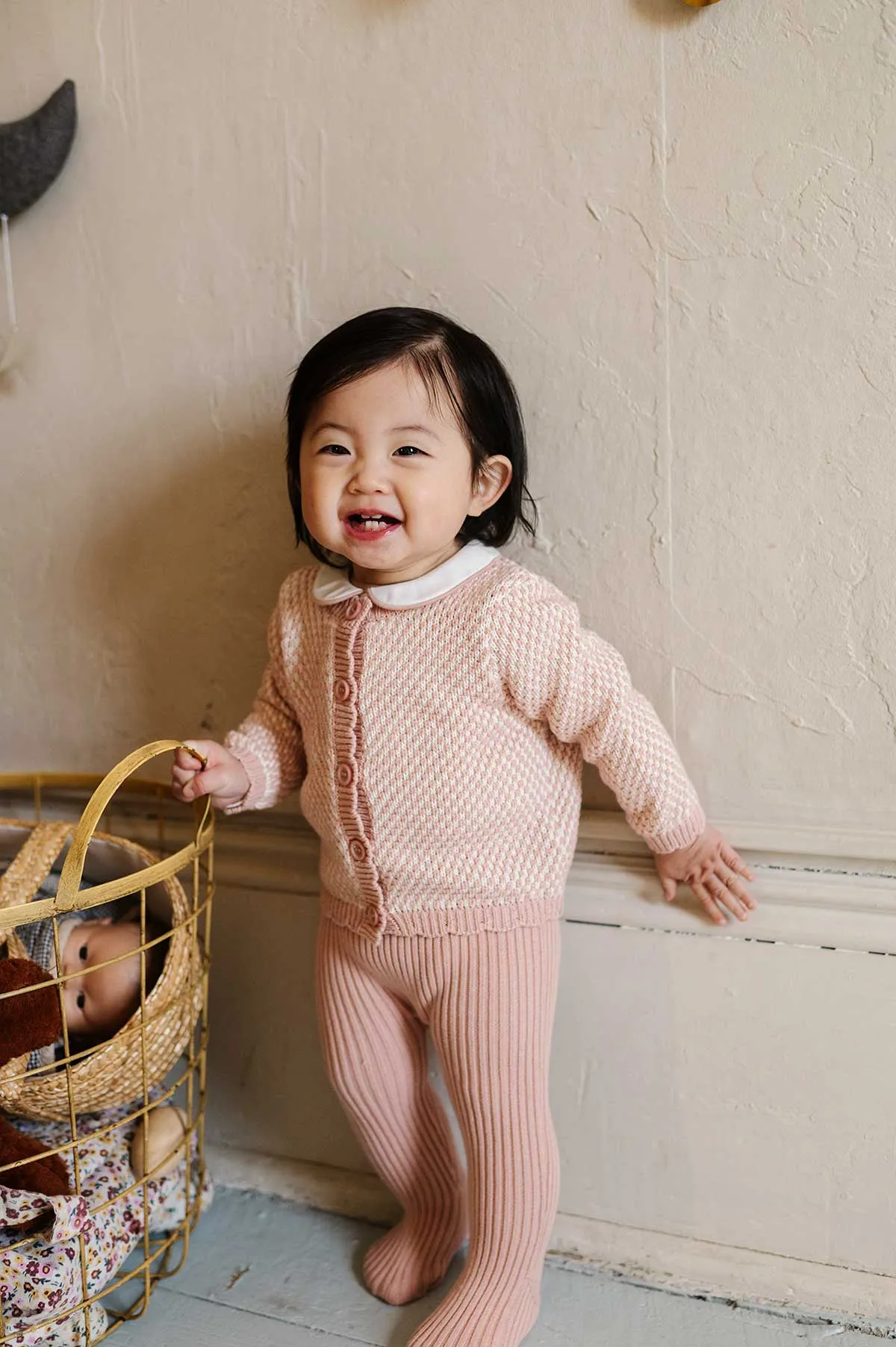 Bubble Knit Collection - Ribbed Overalls