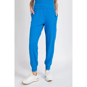 Butter Jogger with Side Pockets Sonic Blue