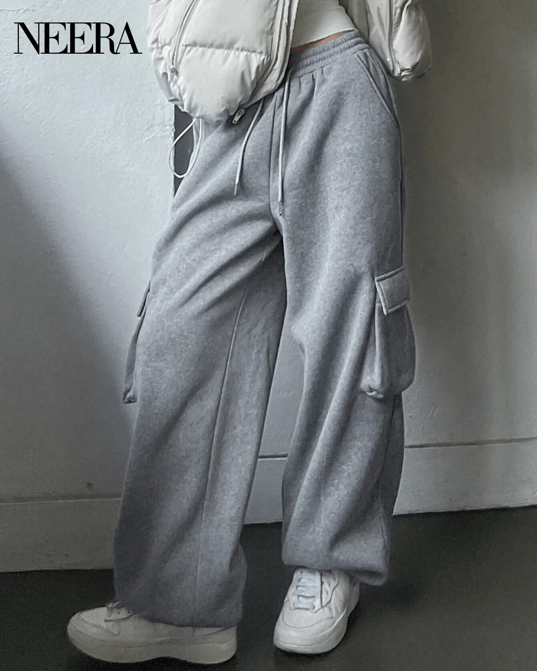 Cargo Jogger Pants with Side Pockets