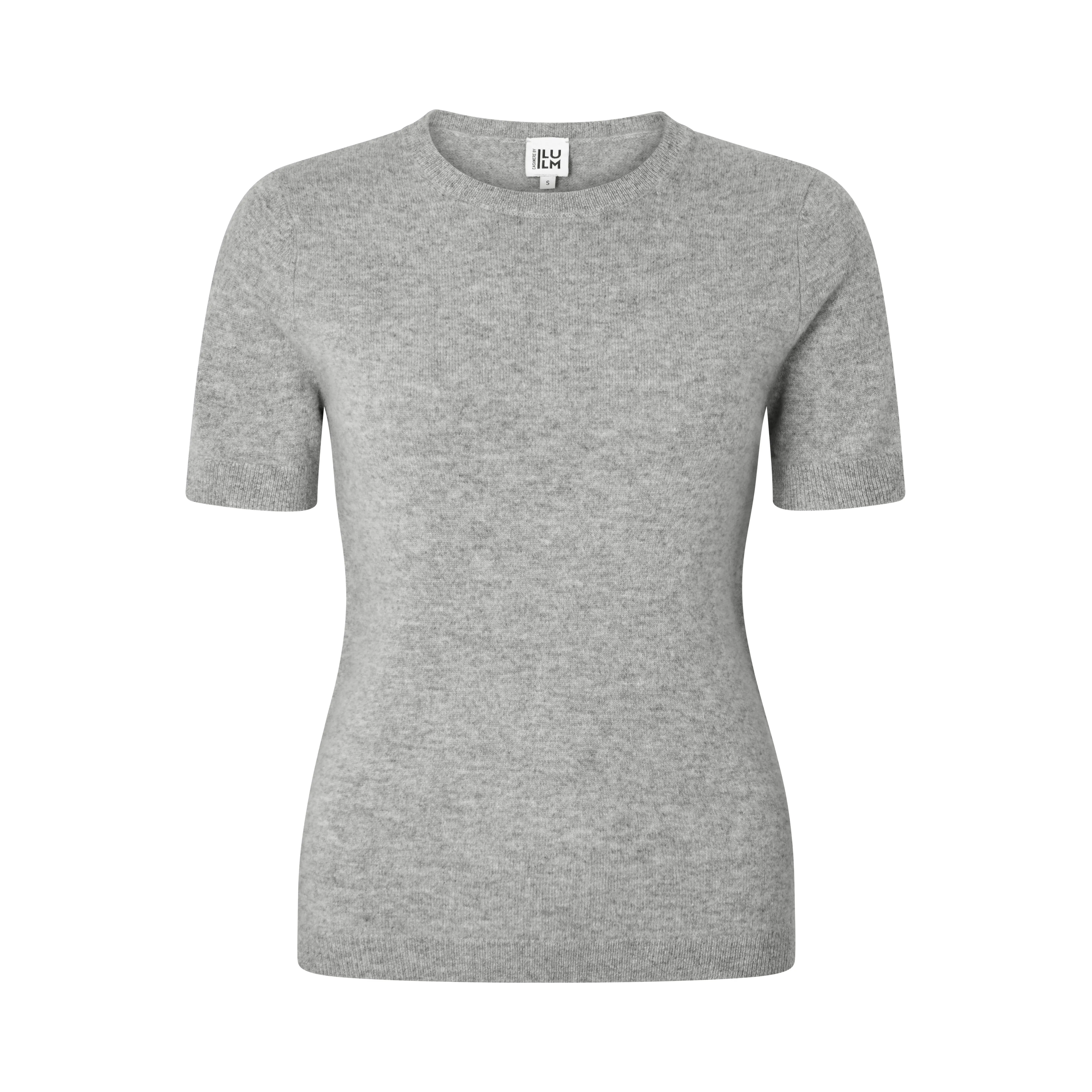 CASHMERE by ILLUM - Crew Neck Short Sleeves Knit