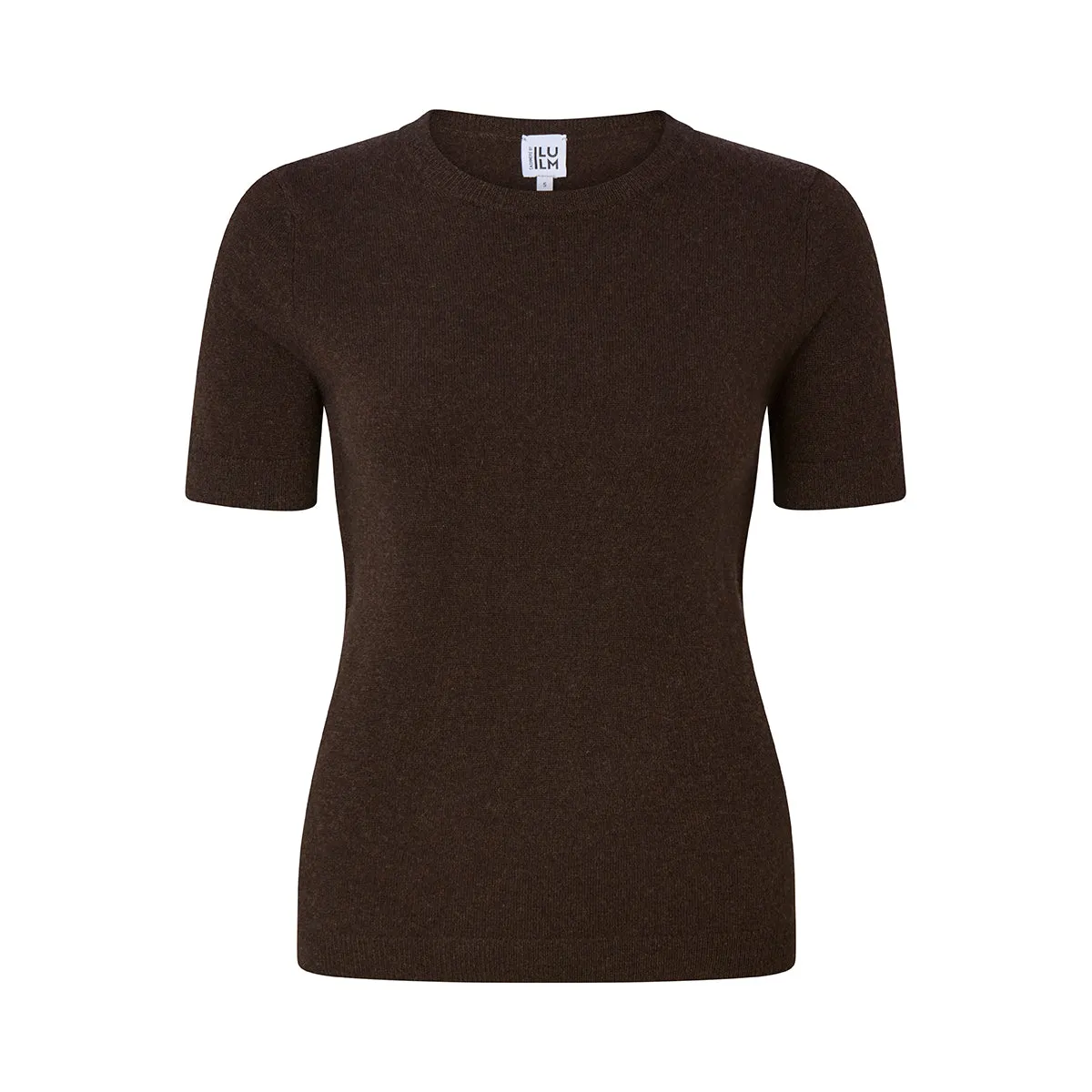 CASHMERE by ILLUM - Crew Neck Short Sleeves Knit