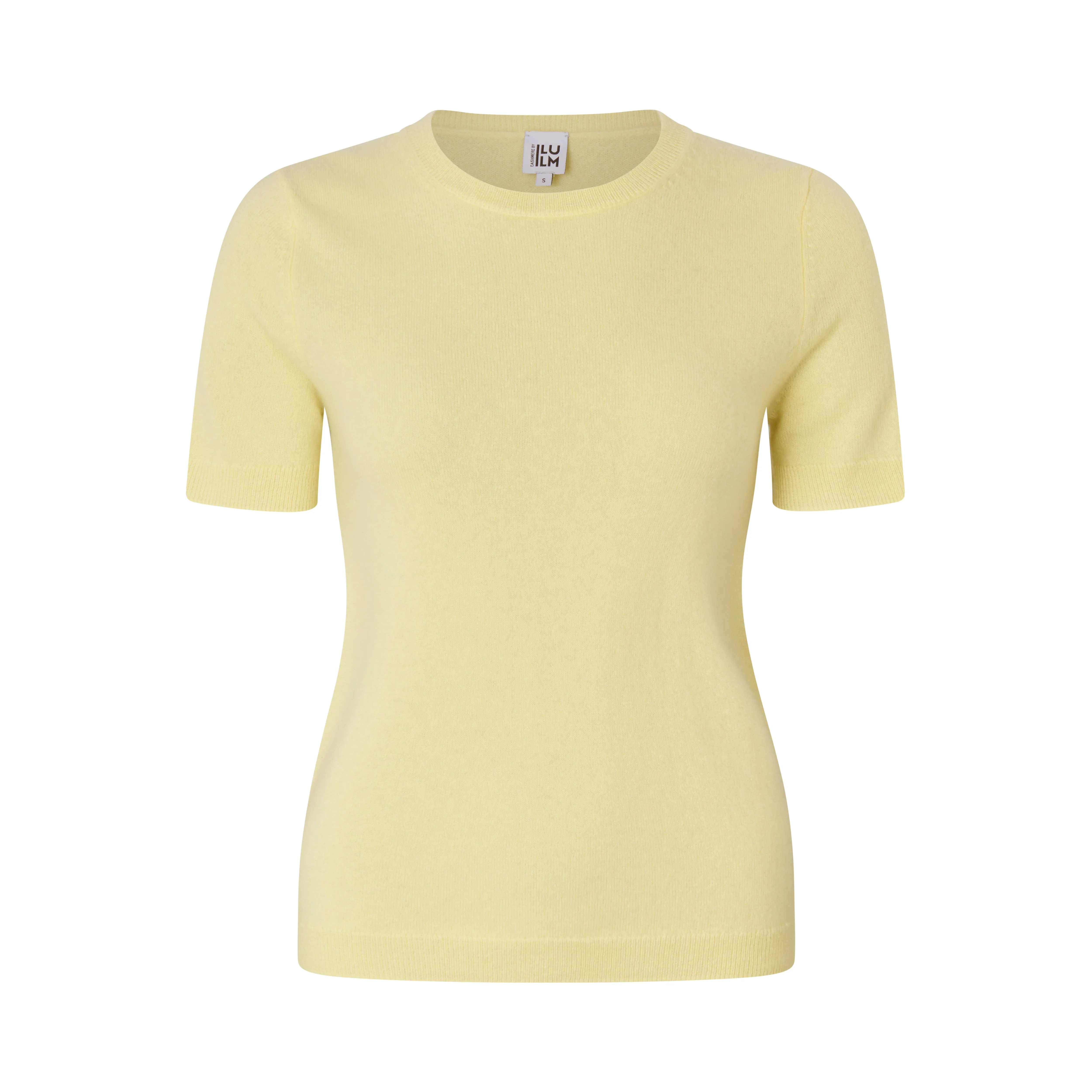 CASHMERE by ILLUM - Crew Neck Short Sleeves Knit