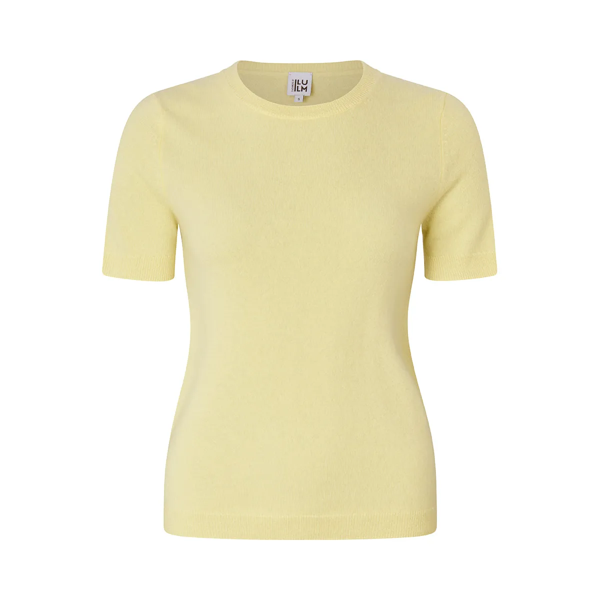 CASHMERE by ILLUM - Crew Neck Short Sleeves Knit