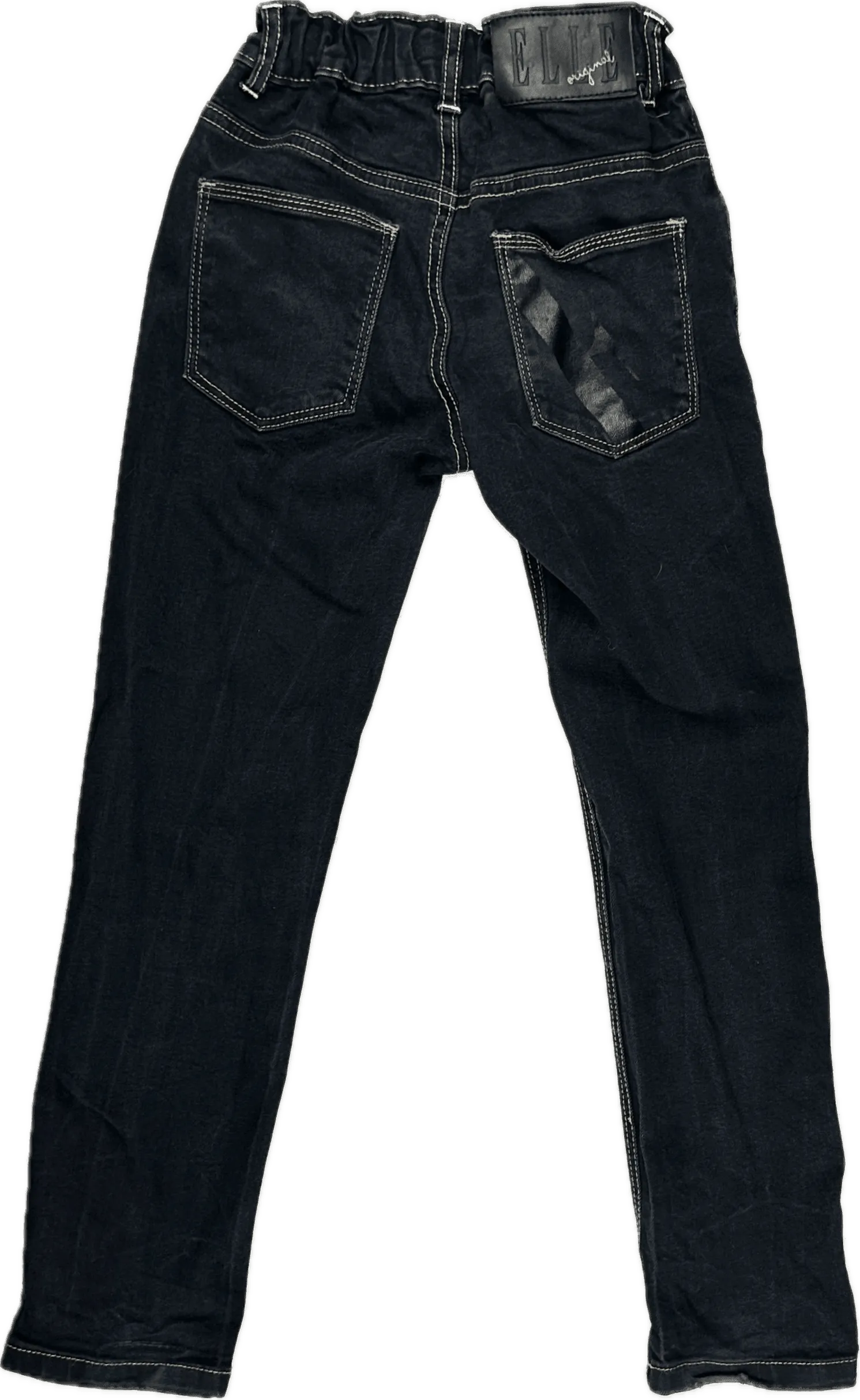 Elle Paris Stretch Kids Straight Jeans - Size 8