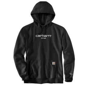 Force Relaxed Fit Lightweight Logo Graphic Sweatshirt - N04-Black | Carhartt 106655