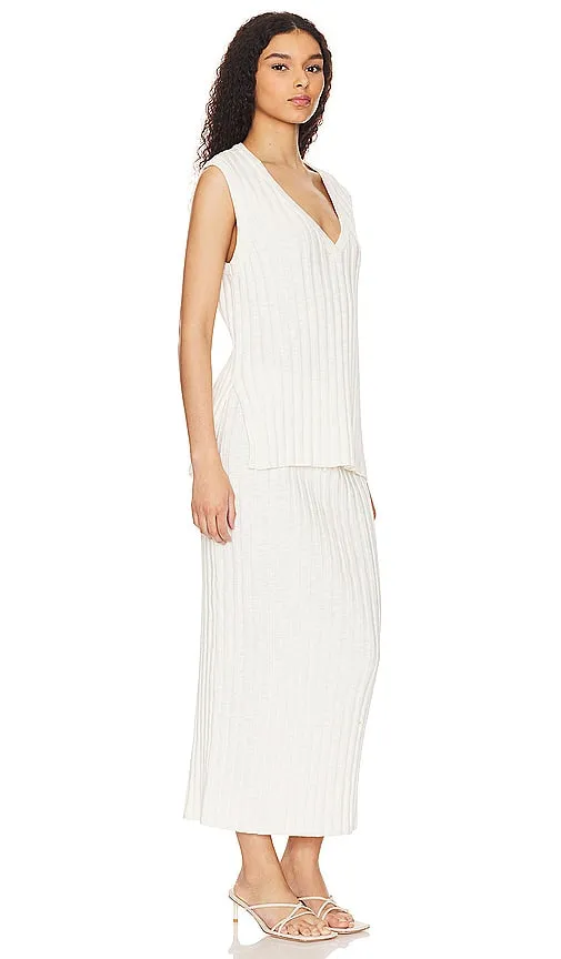 Free People Veda Sweater Set in Ivory