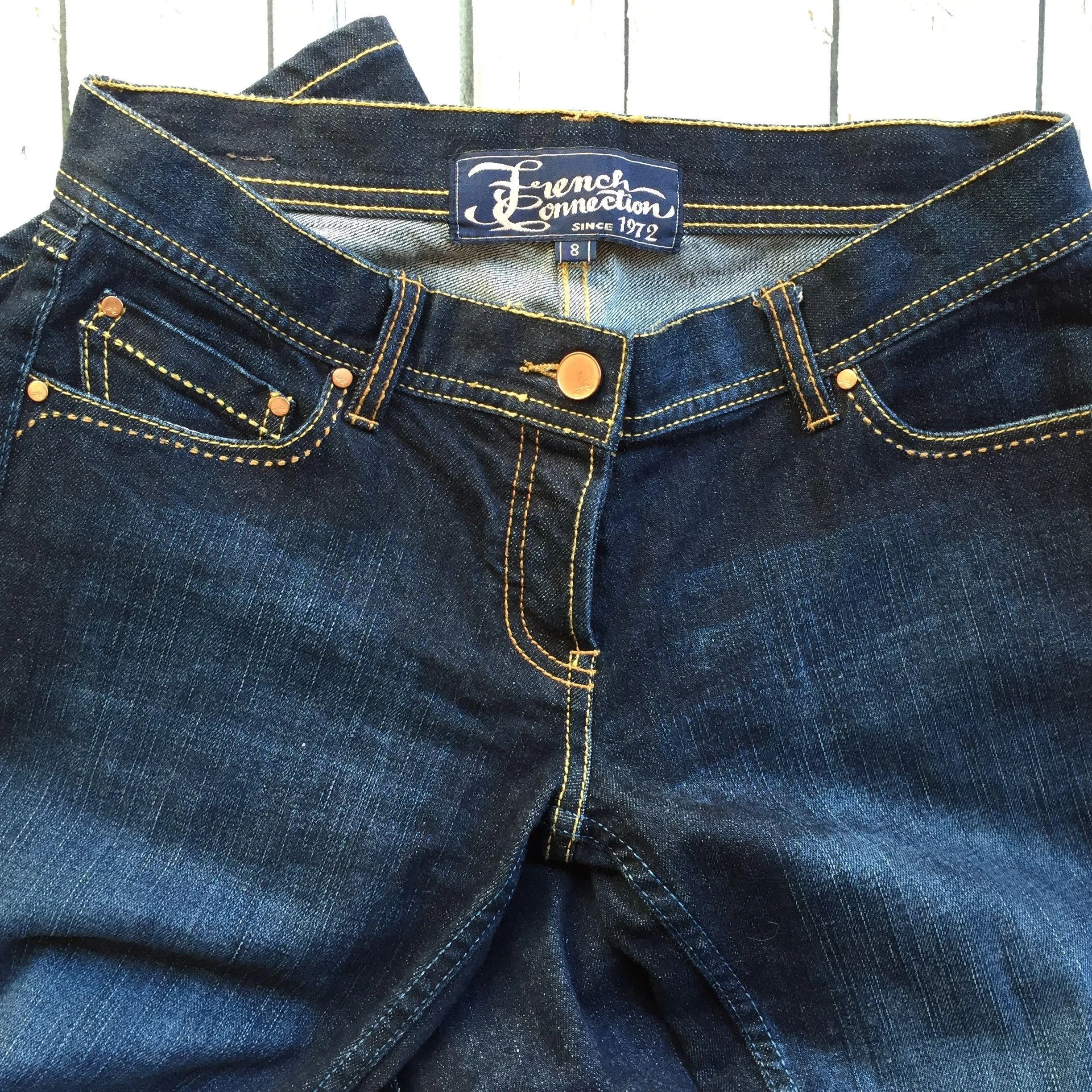 French Connection Straight Denim Jeans -Size 8