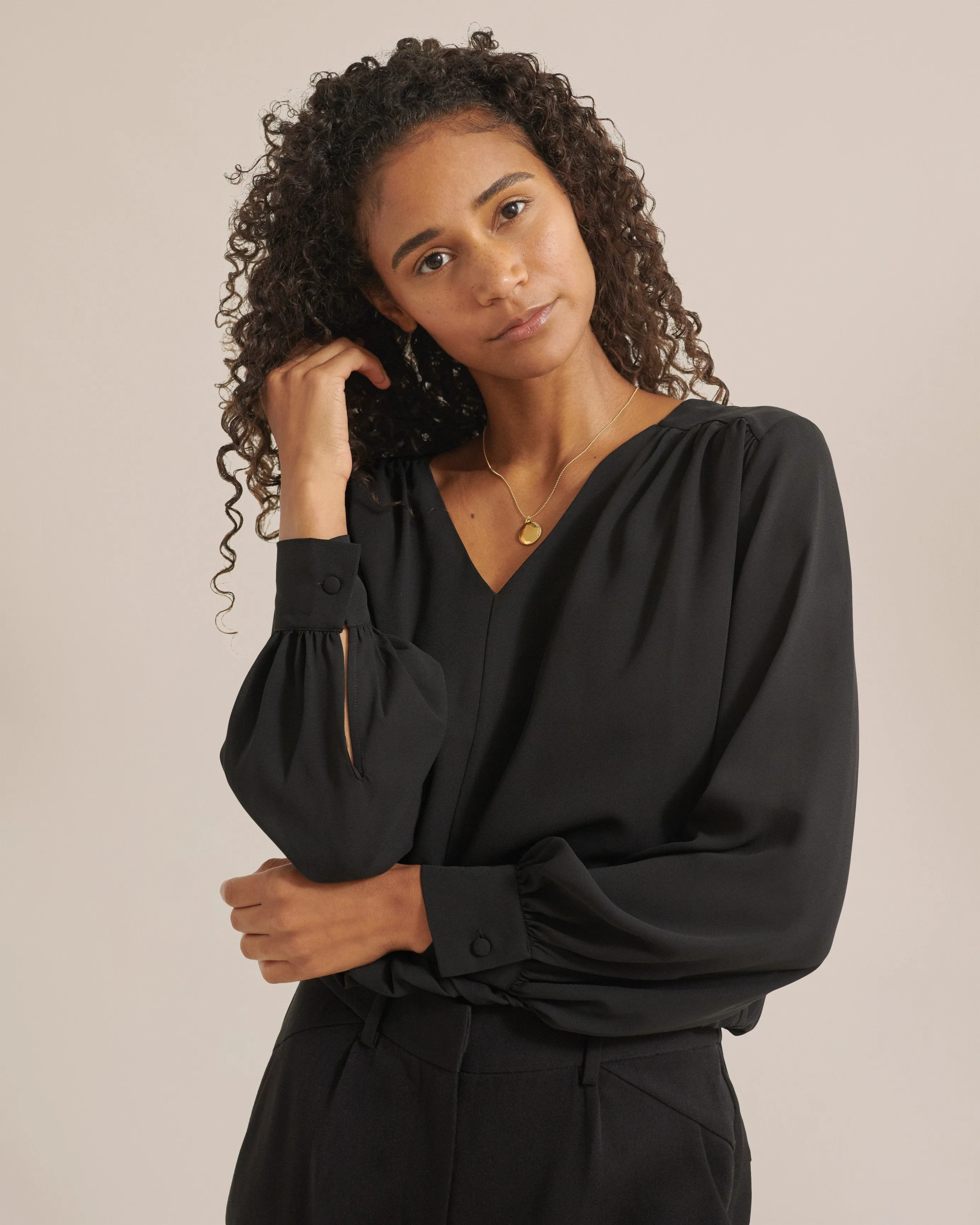 Layne Billow Sleeve Blouse