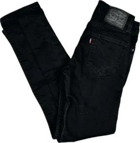 Levis Slim Straight 511 Men's Black Jeans - Size 28/32