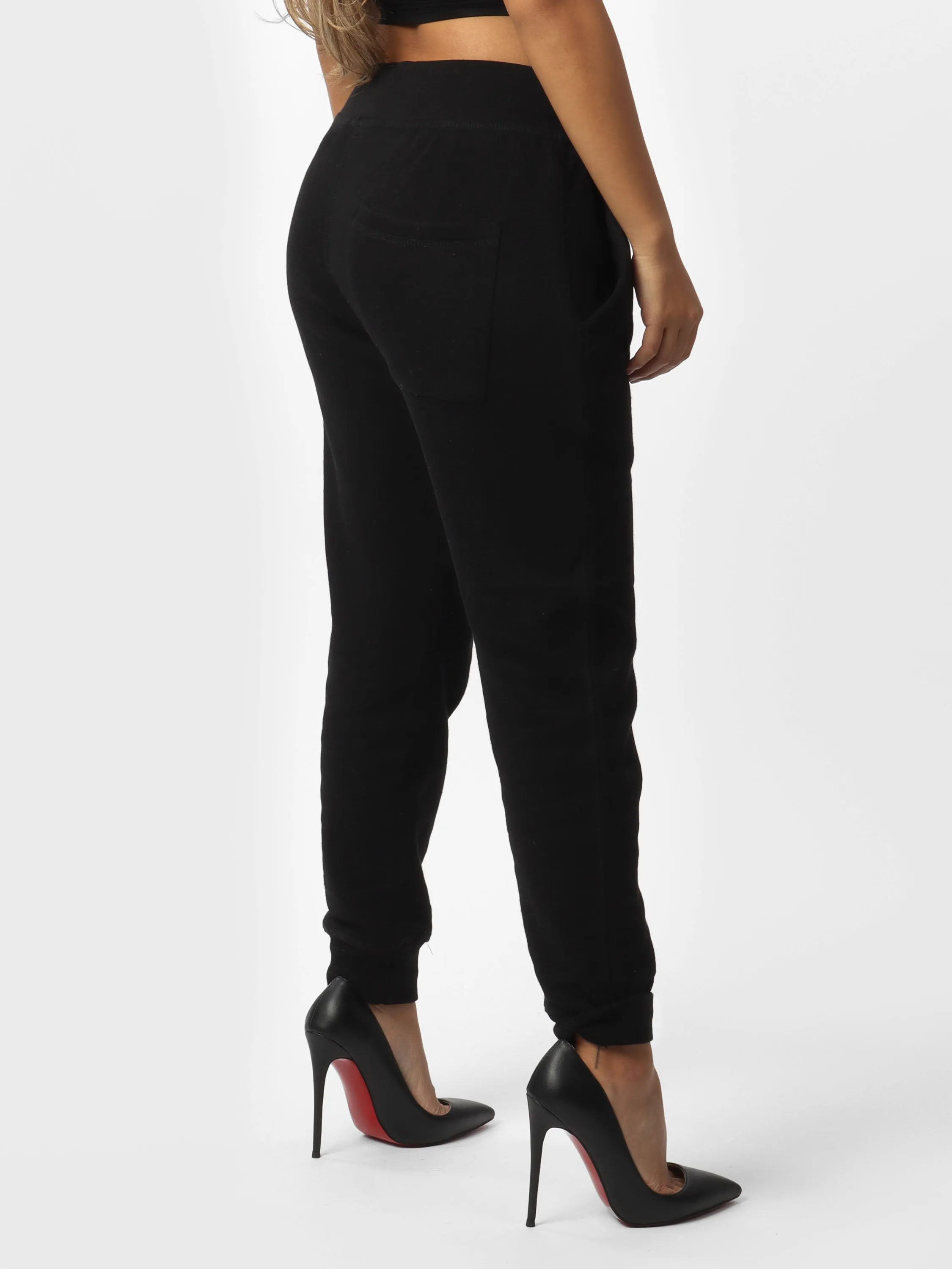 Mini HOF11 Bedazzled Black Joggers