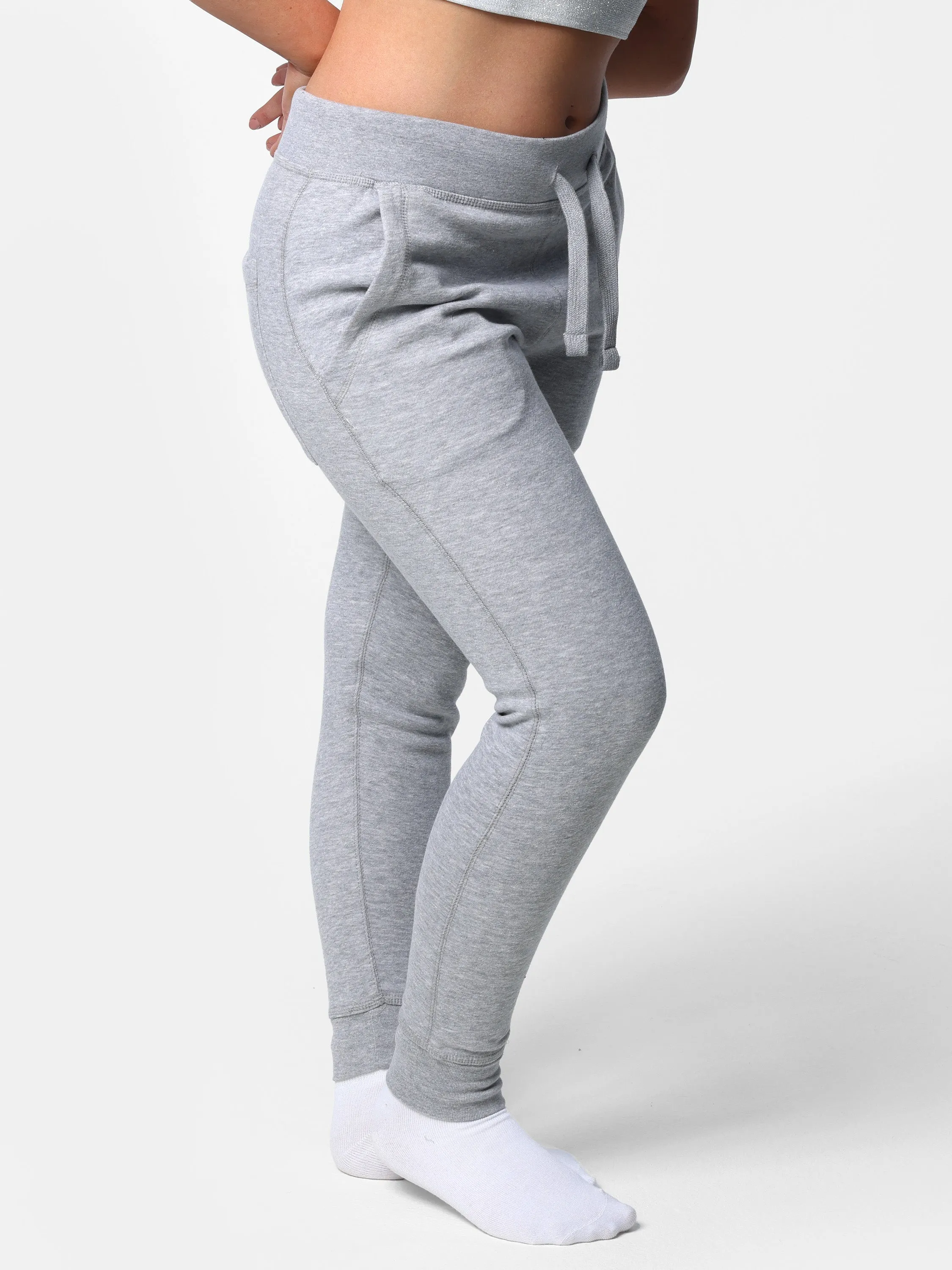 Mini HOF11 Bedazzled Gray Joggers