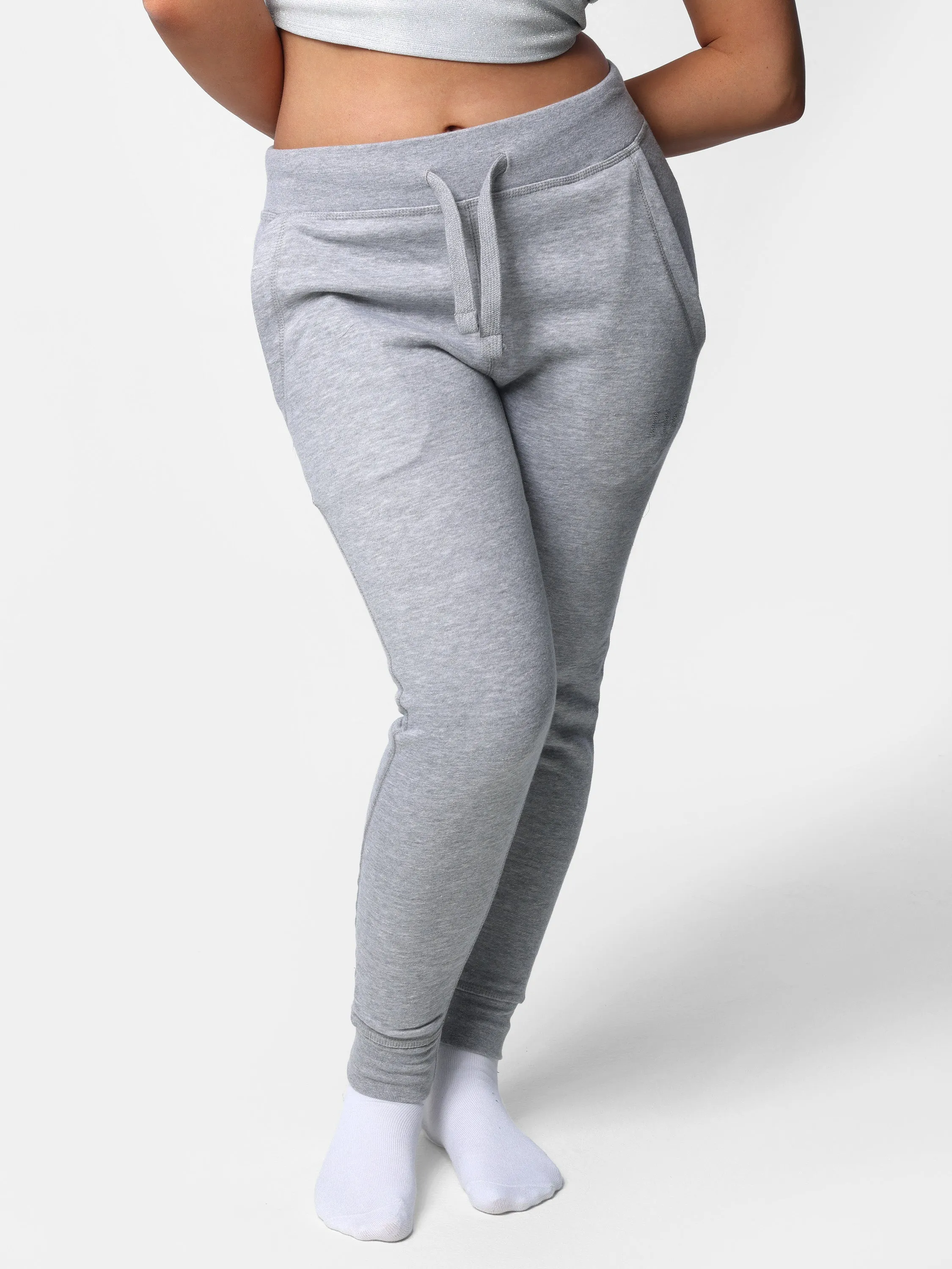 Mini HOF11 Bedazzled Gray Joggers