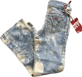 NWT - Miss Sixty Y2K Bleach Paint Girls Jeans - Size 8Y