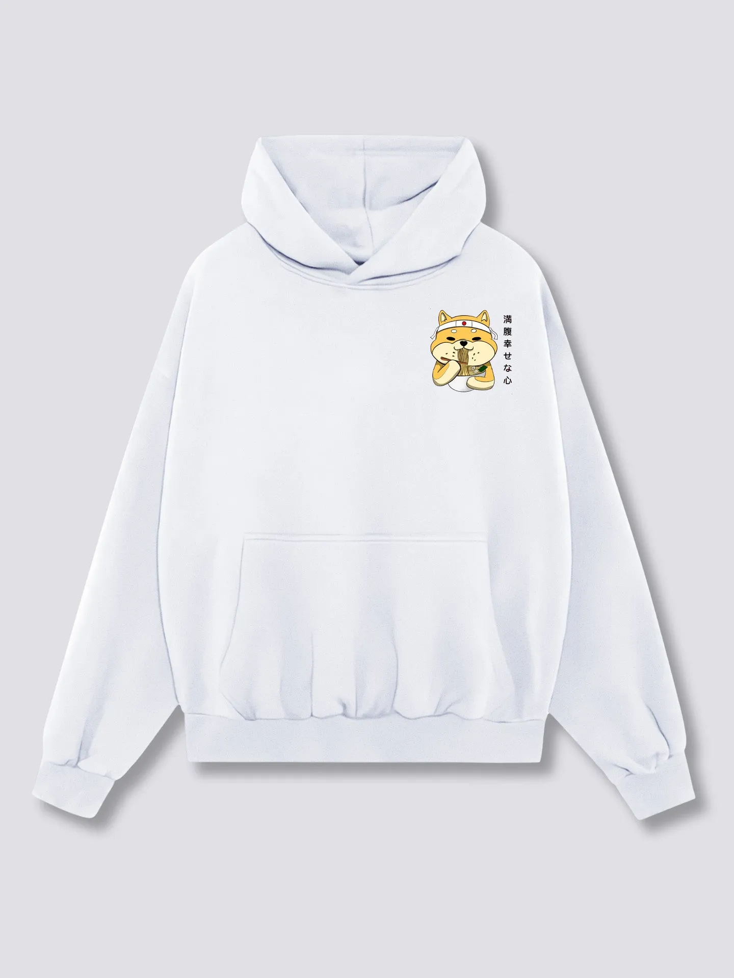 Ramen Shiba Back Hoodie