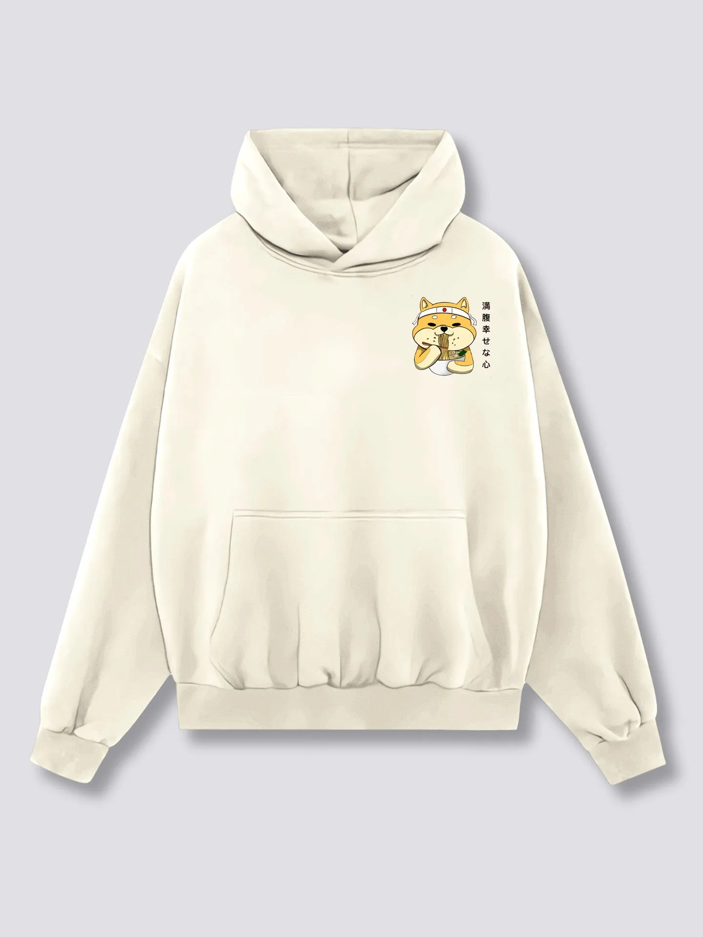 Ramen Shiba Back Hoodie