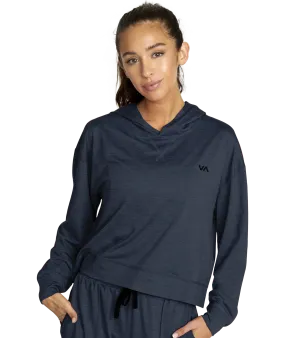 RVCA Cable Cropped Workout Hoodie
