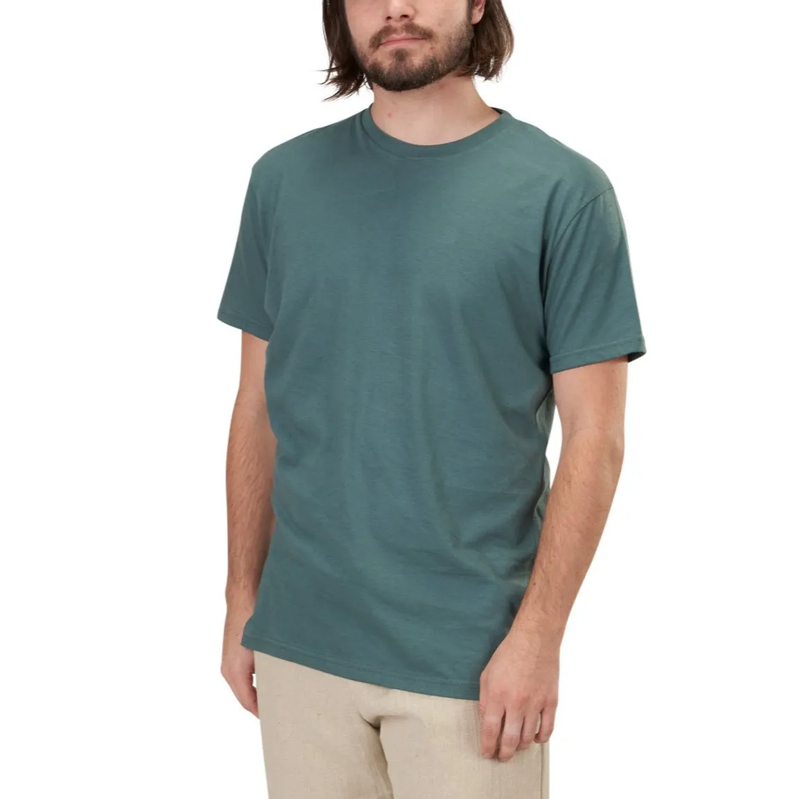 Tagless Pima Cotton Short Sleeve Favorite Crewneck Tee
