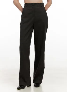 Warm Straight-Fit Slacks ON422